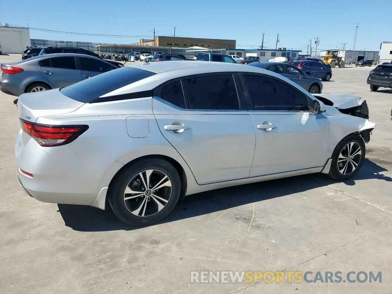 3 Photograph of a damaged car 3N1AB8CV7NY250100 NISSAN SENTRA 2022