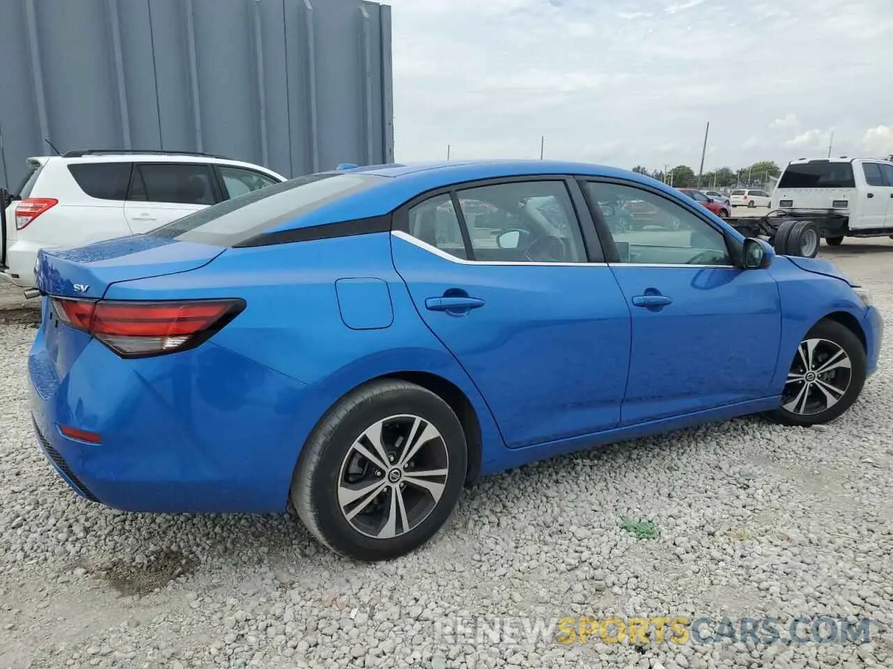 3 Photograph of a damaged car 3N1AB8CV7NY253708 NISSAN SENTRA 2022