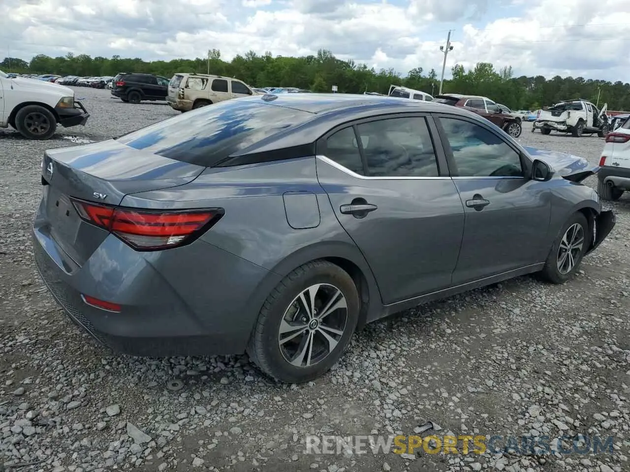 3 Фотография поврежденного автомобиля 3N1AB8CV7NY256527 NISSAN SENTRA 2022