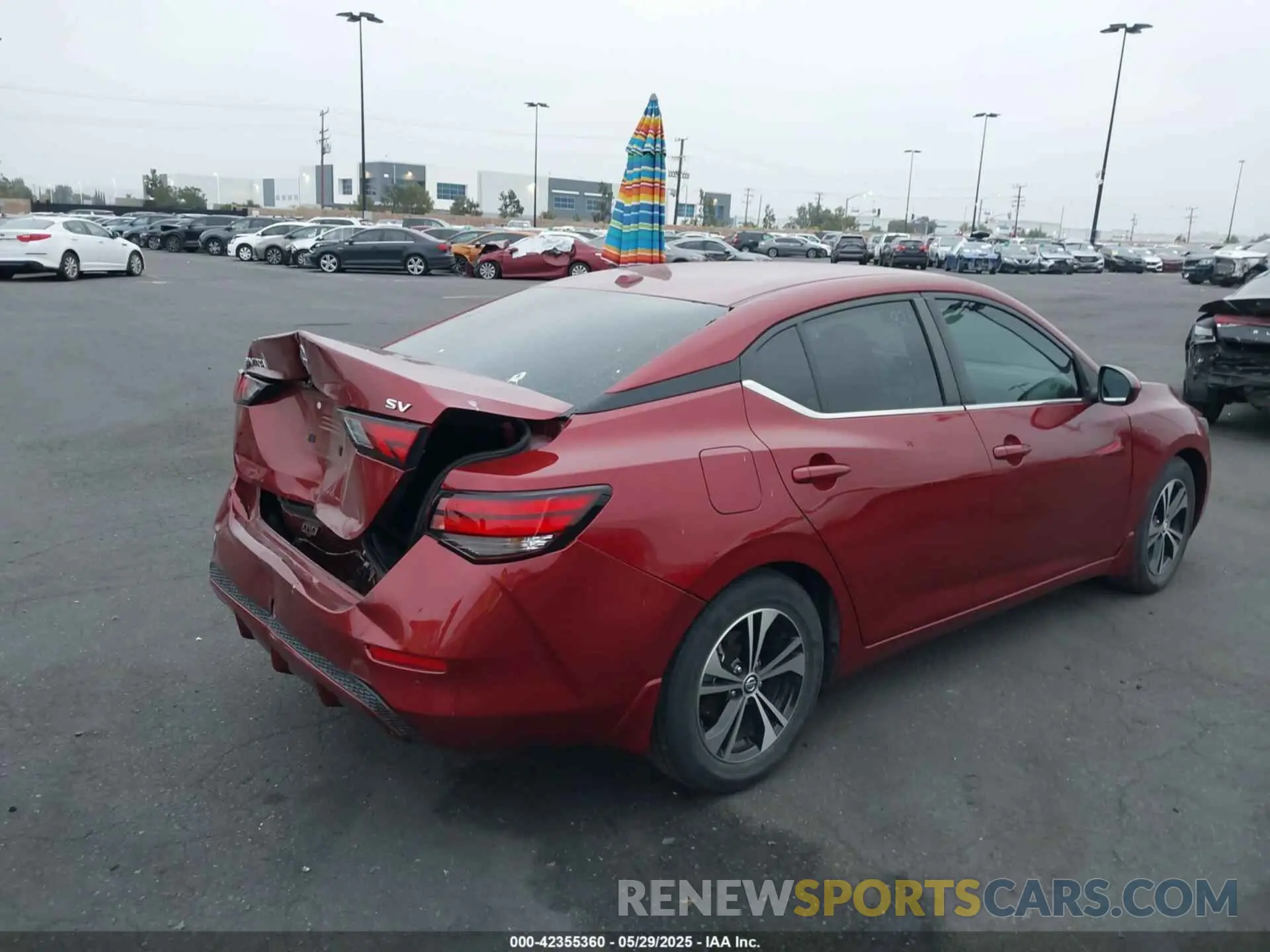 4 Фотография поврежденного автомобиля 3N1AB8CV7NY268158 NISSAN SENTRA 2022