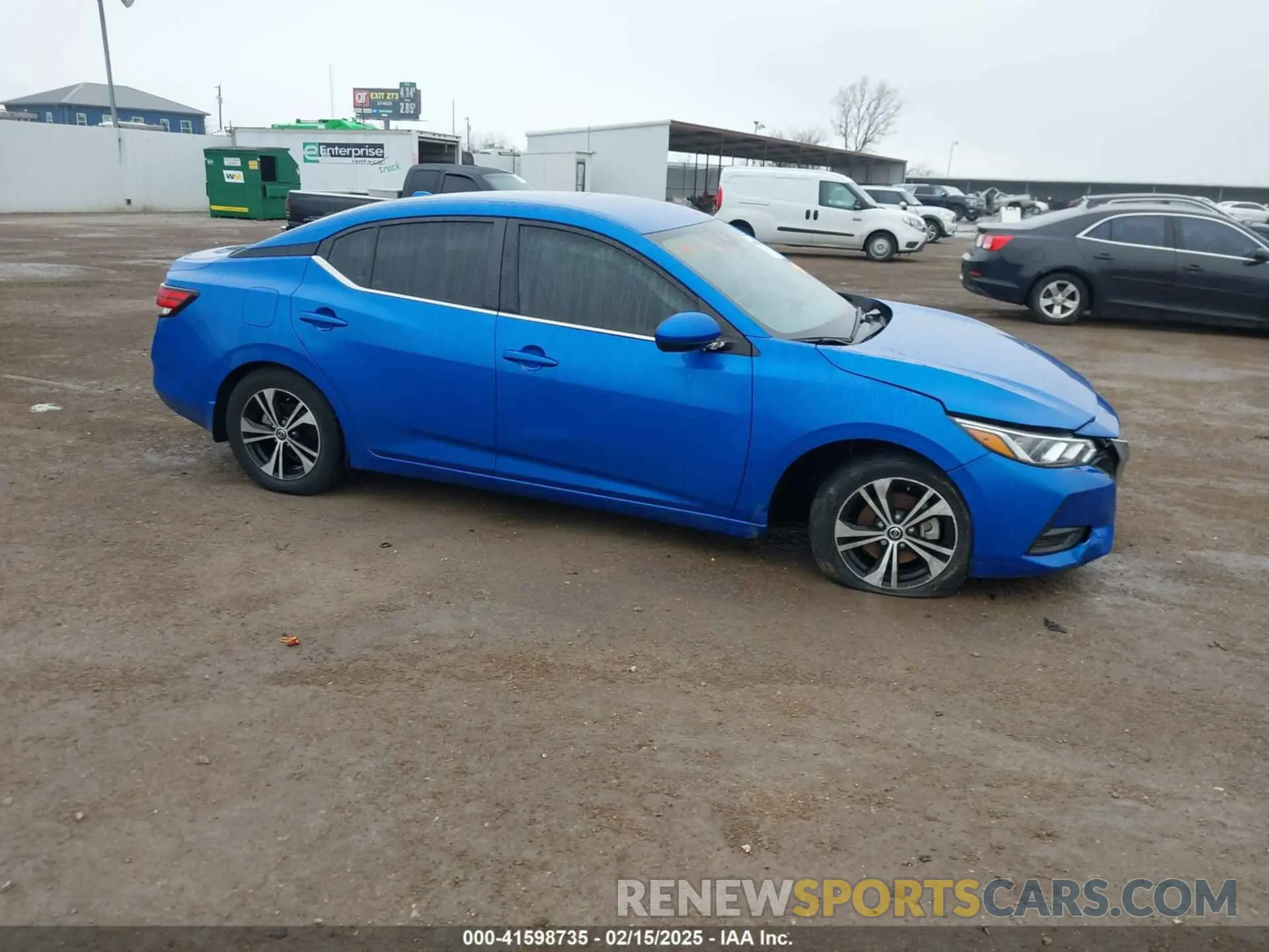 13 Фотография поврежденного автомобиля 3N1AB8CV7NY295599 NISSAN SENTRA 2022