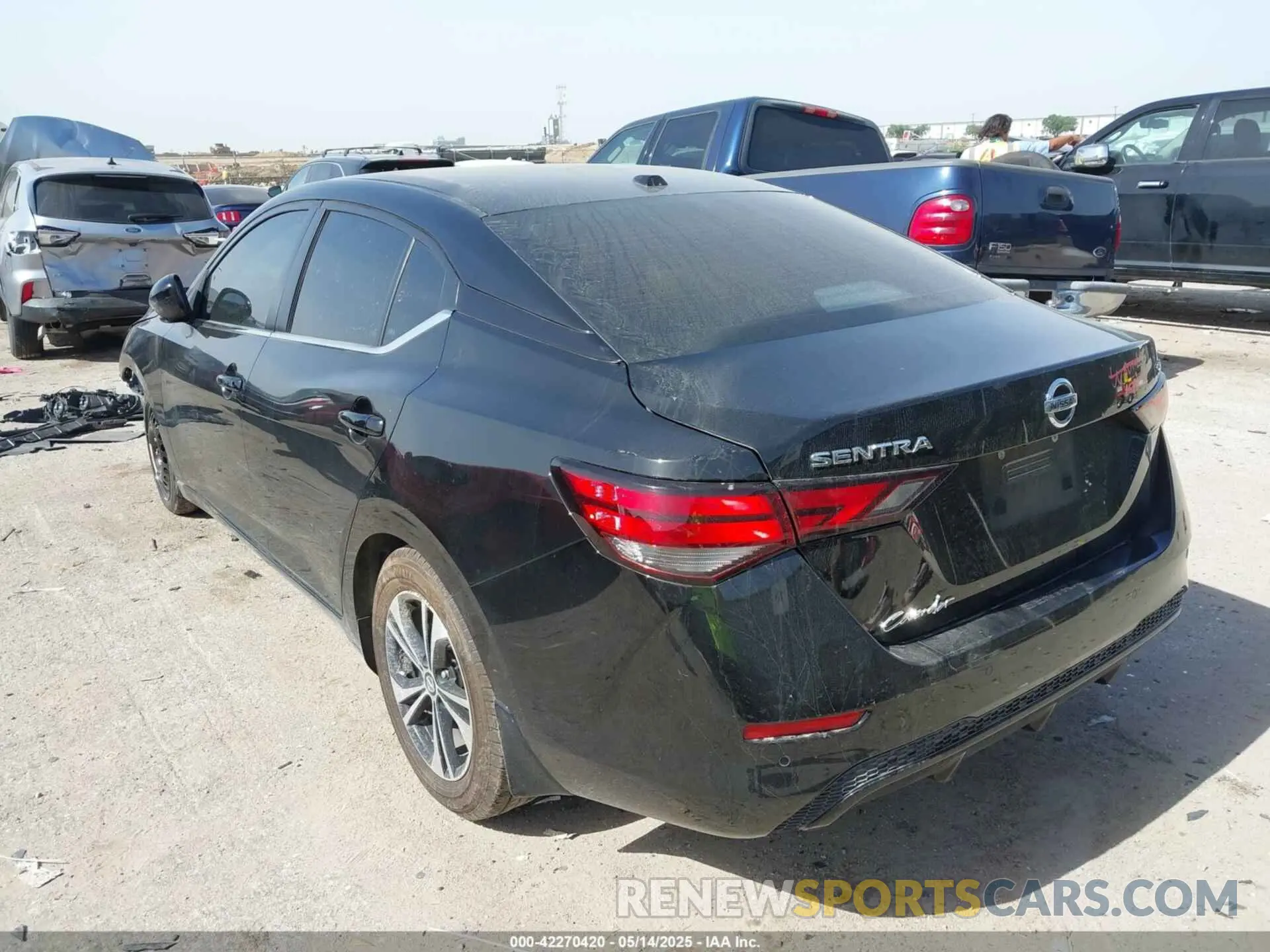 3 Photograph of a damaged car 3N1AB8CV7NY297756 NISSAN SENTRA 2022