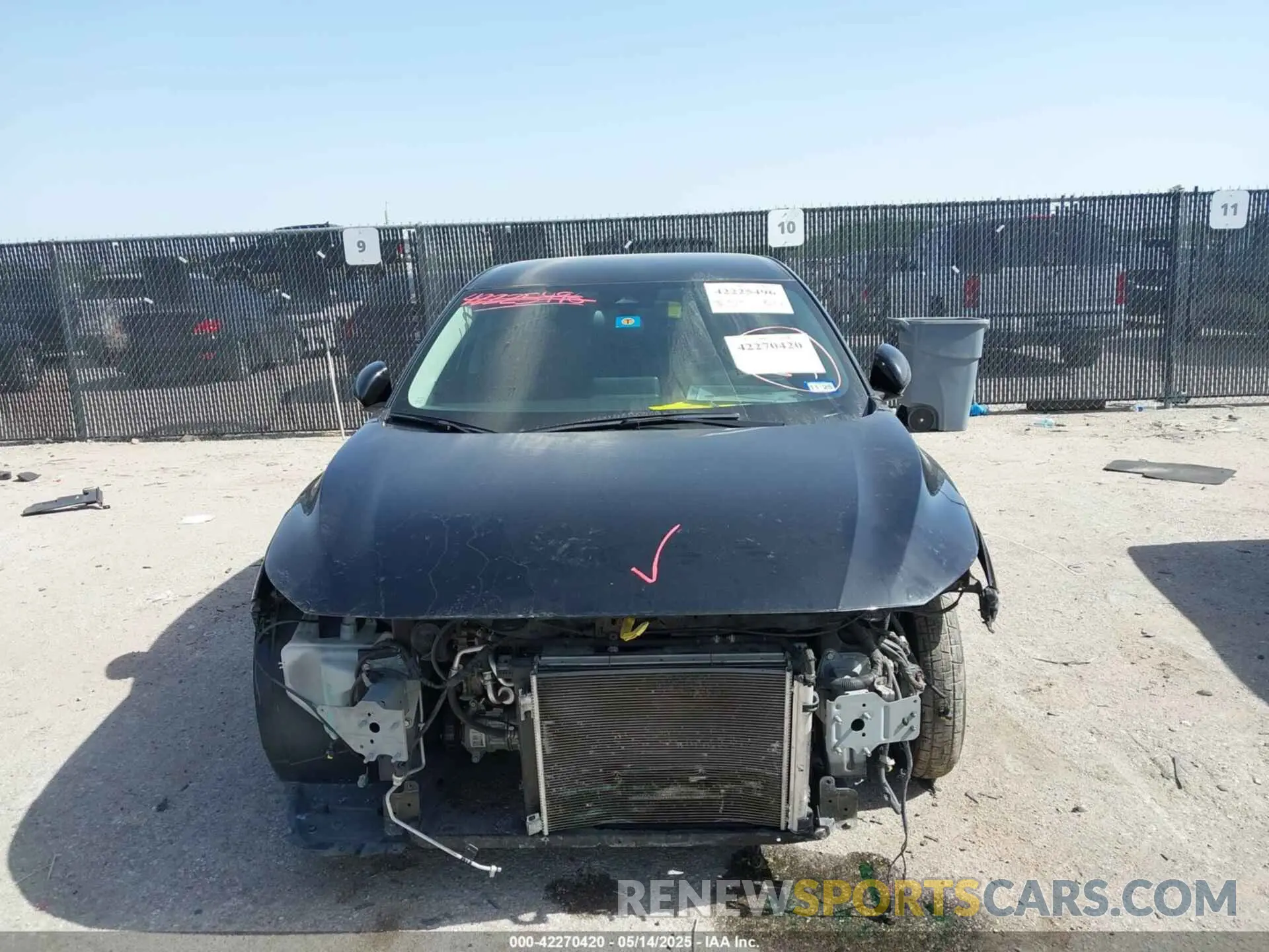 6 Photograph of a damaged car 3N1AB8CV7NY297756 NISSAN SENTRA 2022
