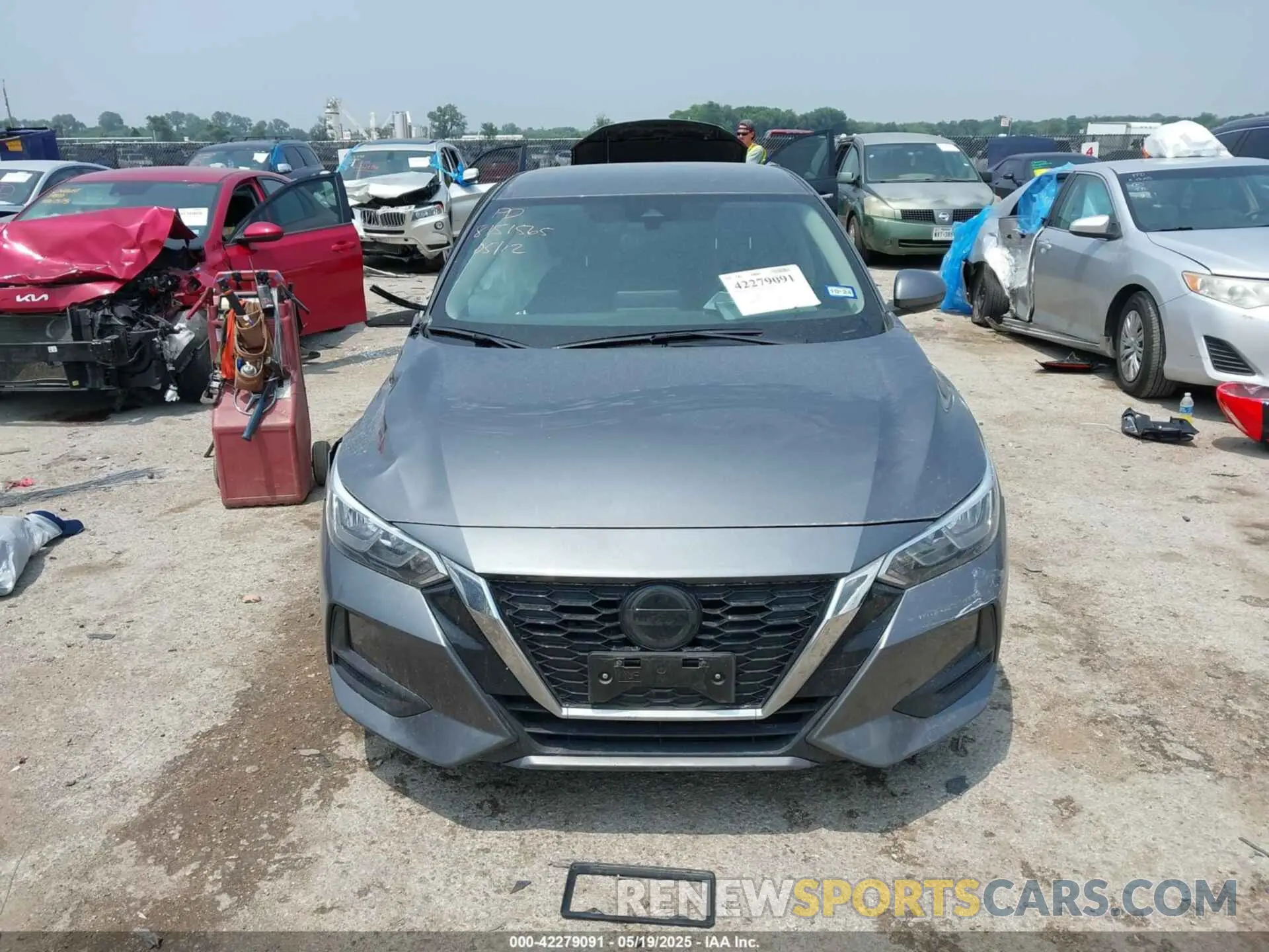 11 Photograph of a damaged car 3N1AB8CV7NY302115 NISSAN SENTRA 2022