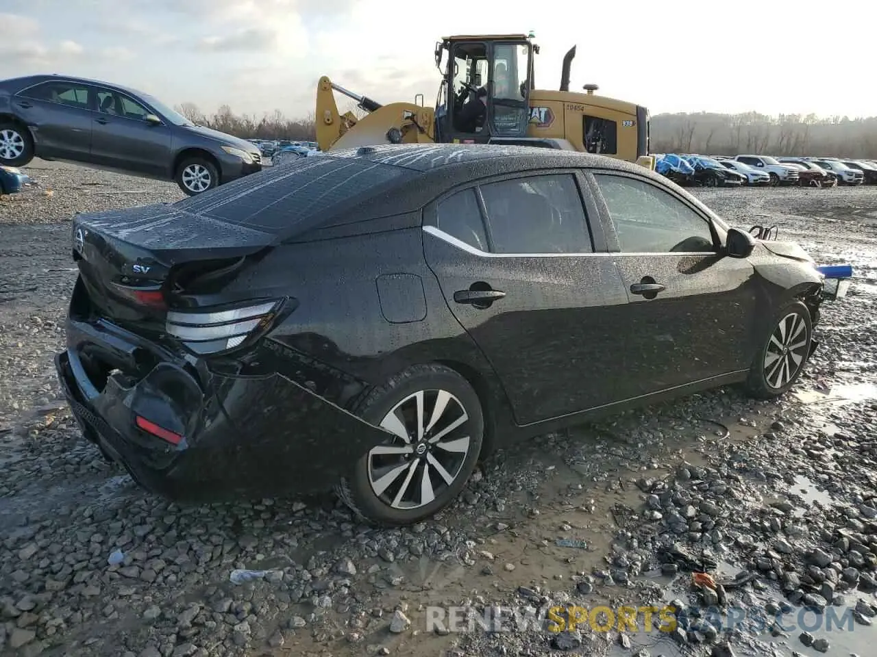3 Photograph of a damaged car 3N1AB8CV7NY306827 NISSAN SENTRA 2022