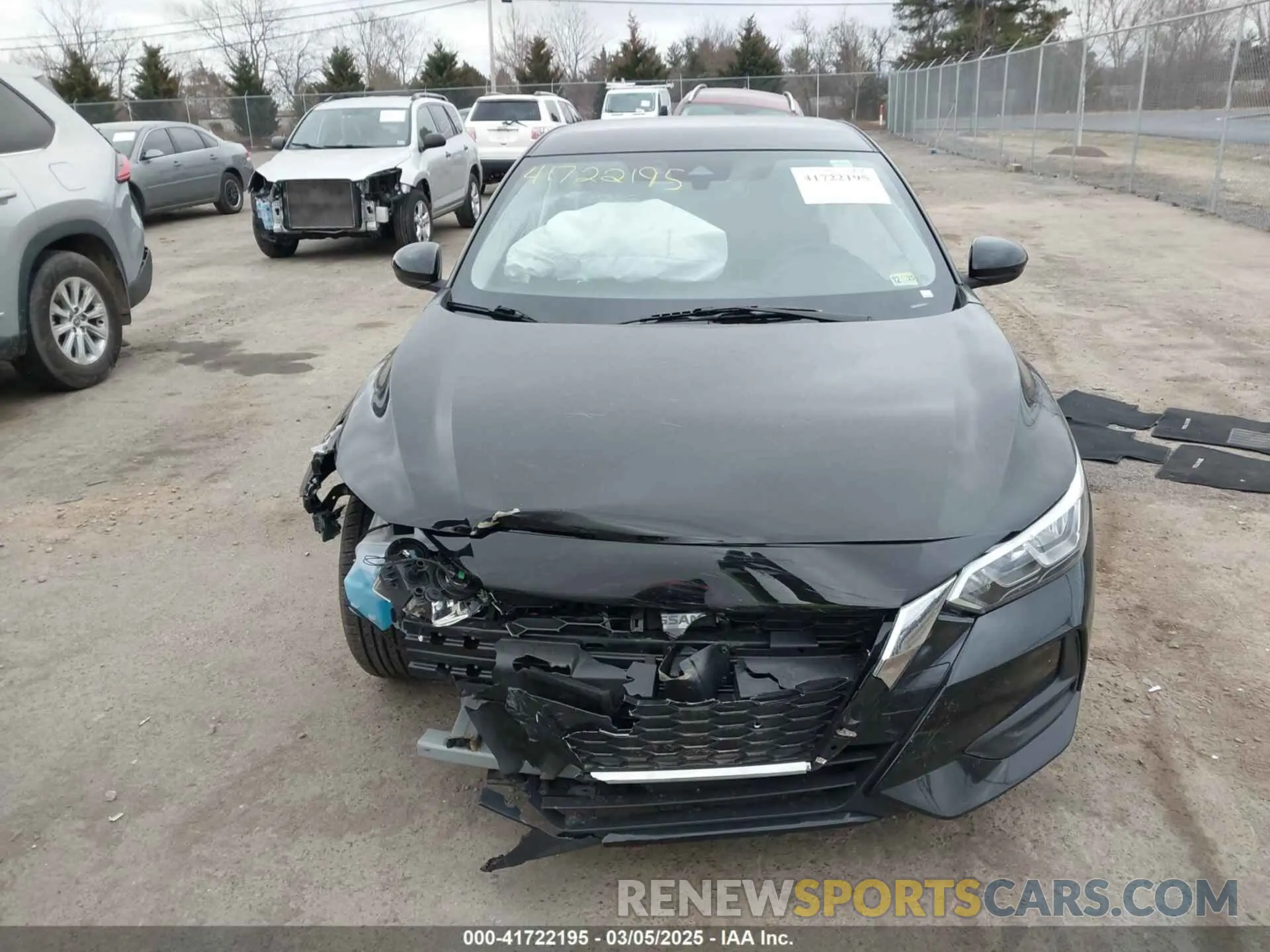 13 Фотография поврежденного автомобиля 3N1AB8CV8NY216134 NISSAN SENTRA 2022