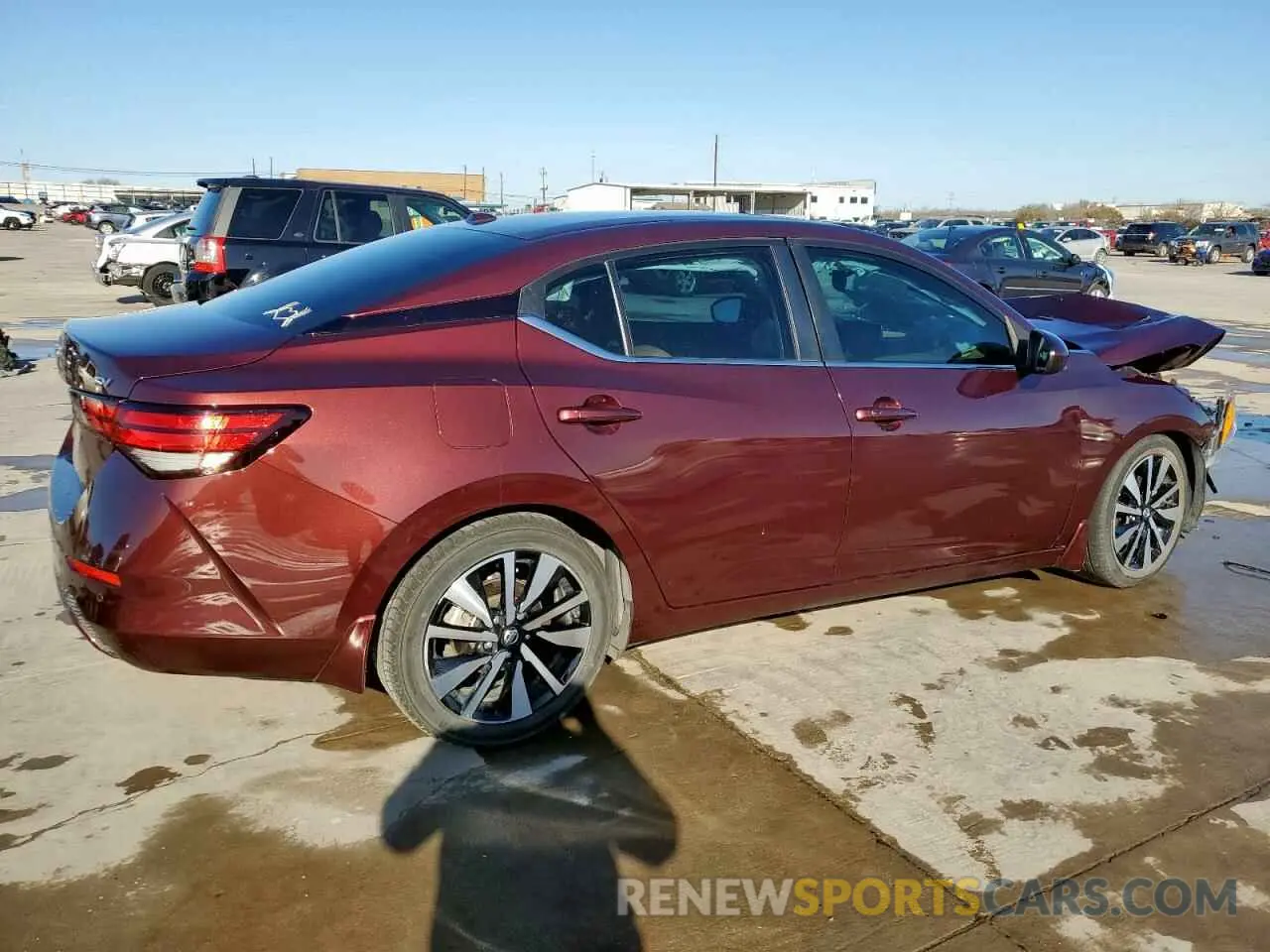 3 Photograph of a damaged car 3N1AB8CV8NY221656 NISSAN SENTRA 2022