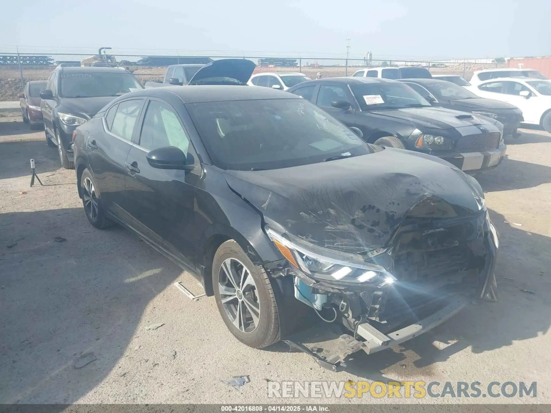 1 Фотография поврежденного автомобиля 3N1AB8CV8NY231605 NISSAN SENTRA 2022
