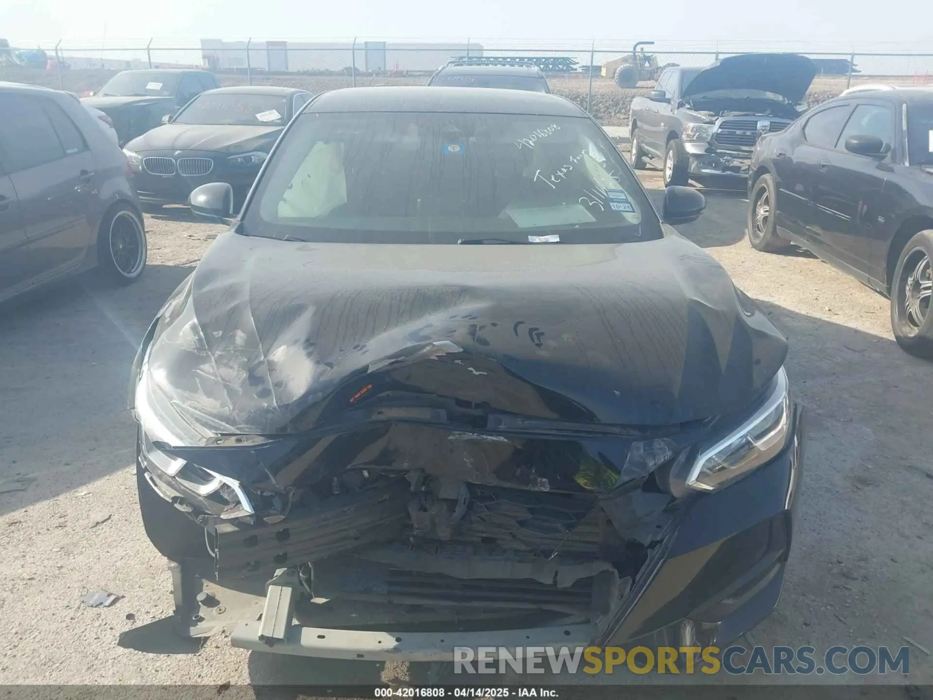 12 Фотография поврежденного автомобиля 3N1AB8CV8NY231605 NISSAN SENTRA 2022