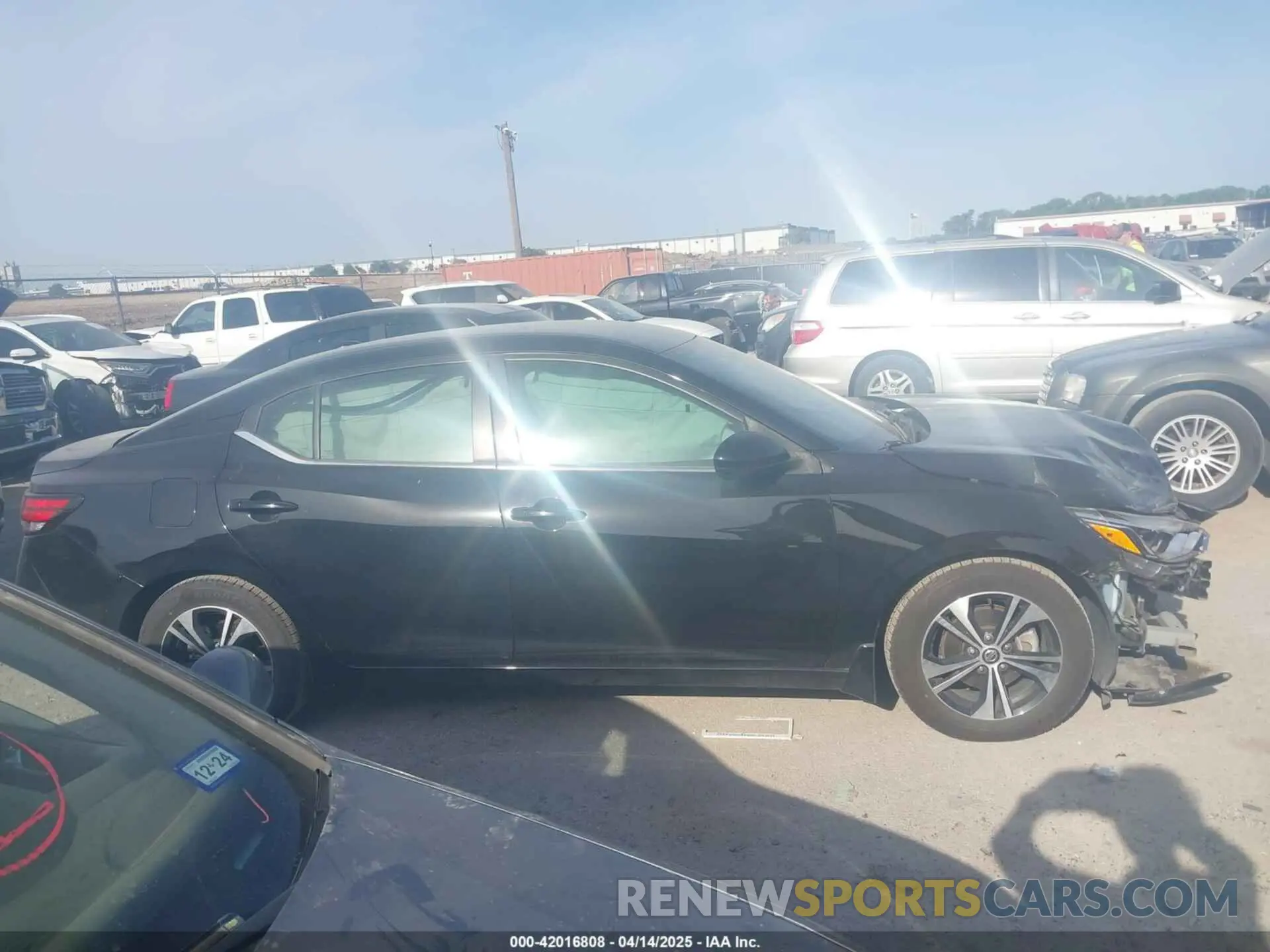 13 Фотография поврежденного автомобиля 3N1AB8CV8NY231605 NISSAN SENTRA 2022