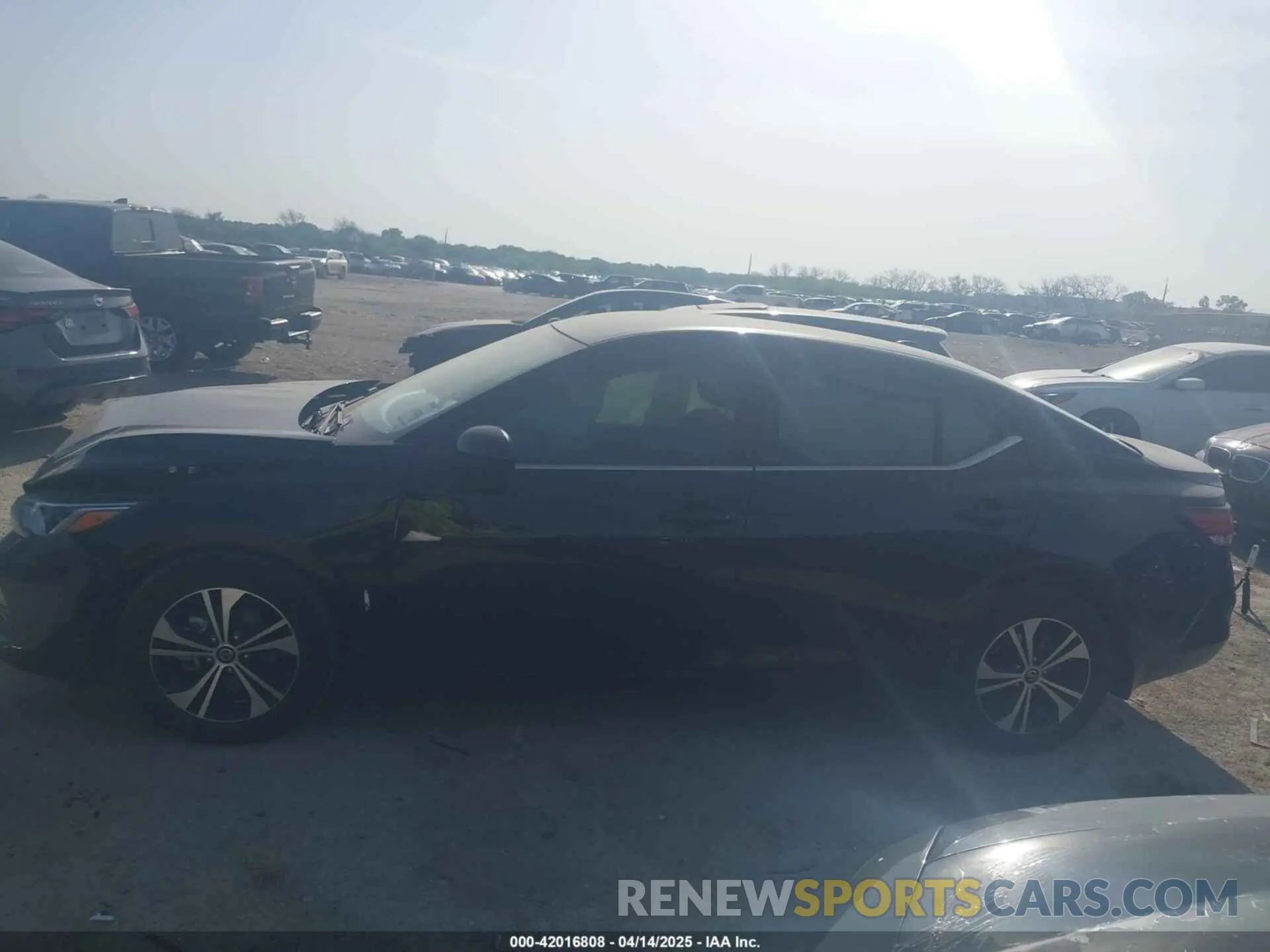 14 Фотография поврежденного автомобиля 3N1AB8CV8NY231605 NISSAN SENTRA 2022