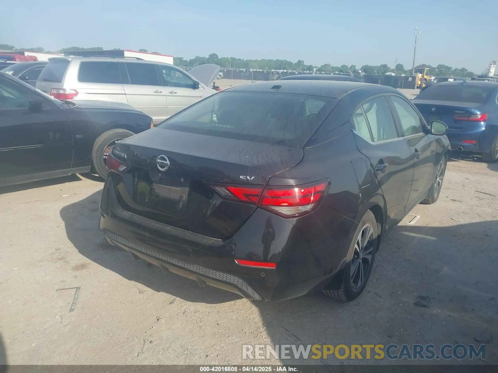 4 Фотография поврежденного автомобиля 3N1AB8CV8NY231605 NISSAN SENTRA 2022