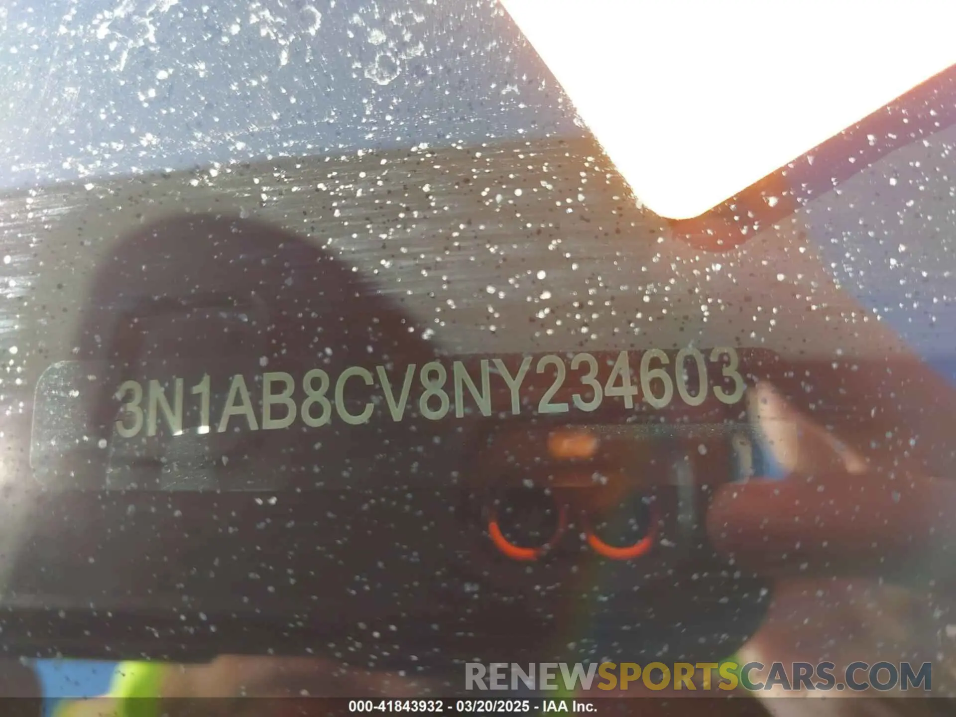 9 Фотография поврежденного автомобиля 3N1AB8CV8NY234603 NISSAN SENTRA 2022