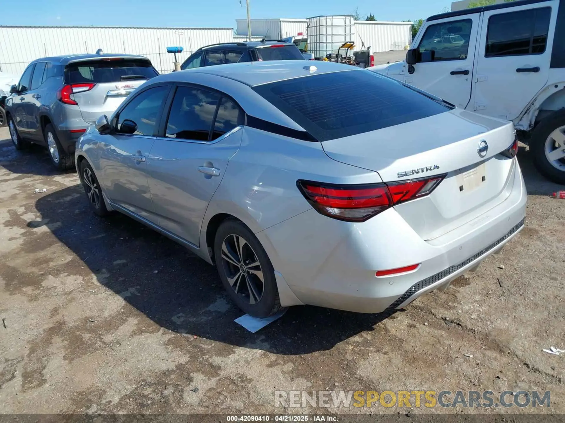 3 Photograph of a damaged car 3N1AB8CV8NY237467 NISSAN SENTRA 2022