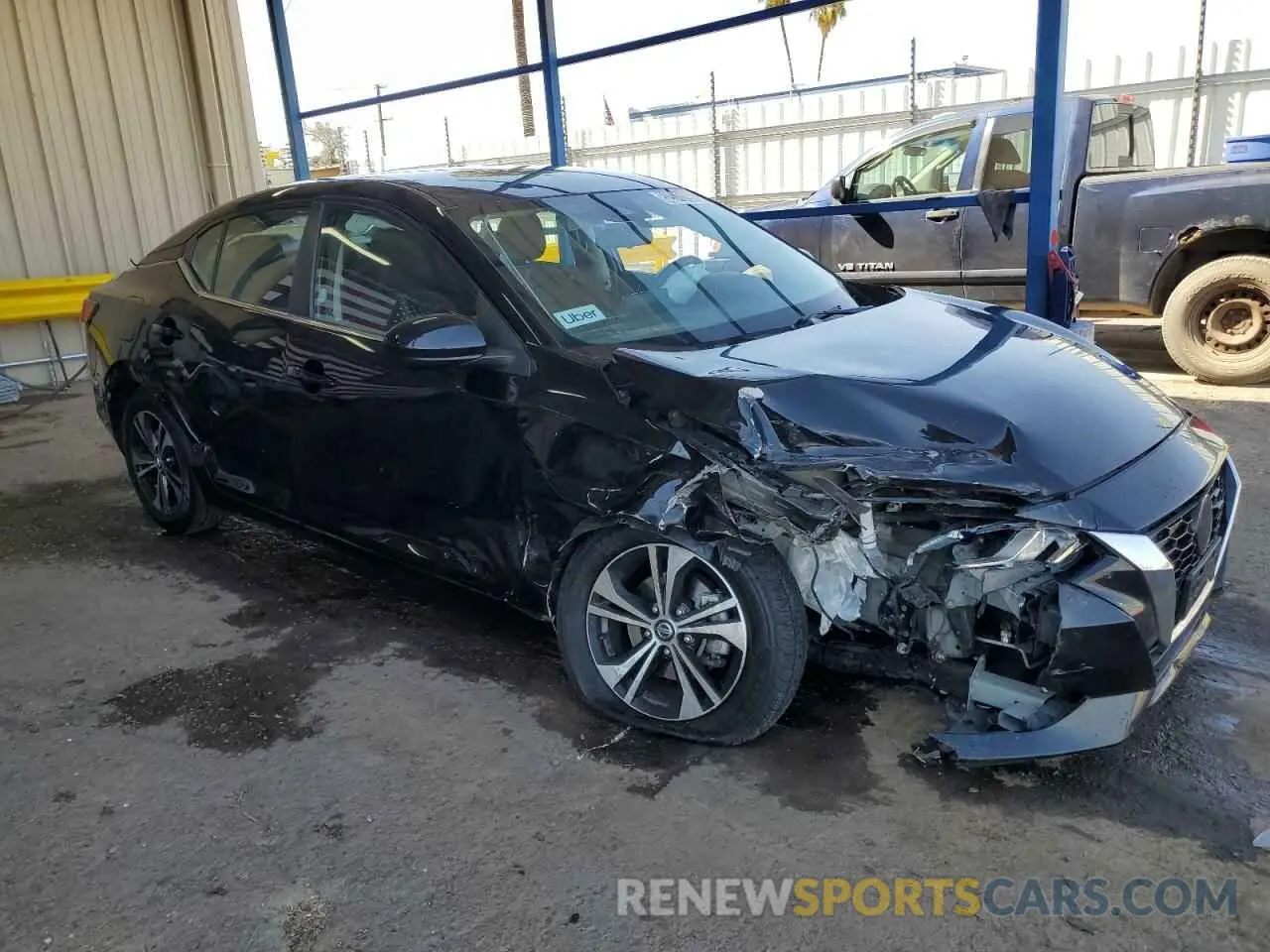 4 Фотография поврежденного автомобиля 3N1AB8CV8NY254284 NISSAN SENTRA 2022