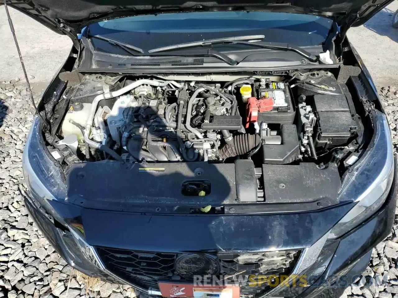 12 Photograph of a damaged car 3N1AB8CV8NY259355 NISSAN SENTRA 2022