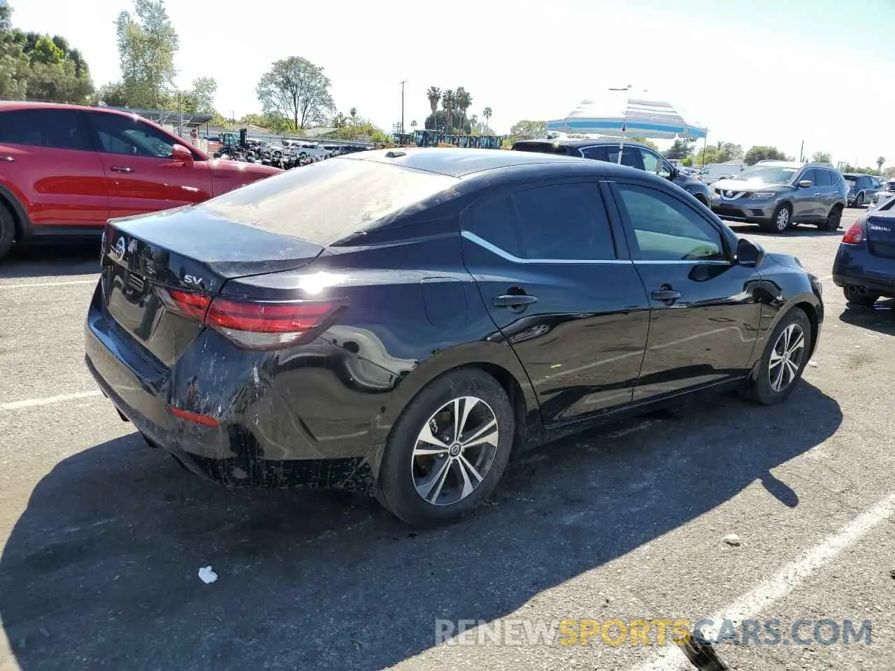 3 Фотография поврежденного автомобиля 3N1AB8CV8NY271411 NISSAN SENTRA 2022