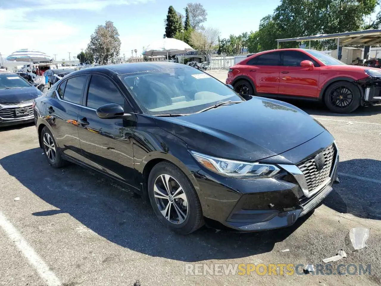 4 Фотография поврежденного автомобиля 3N1AB8CV8NY271411 NISSAN SENTRA 2022