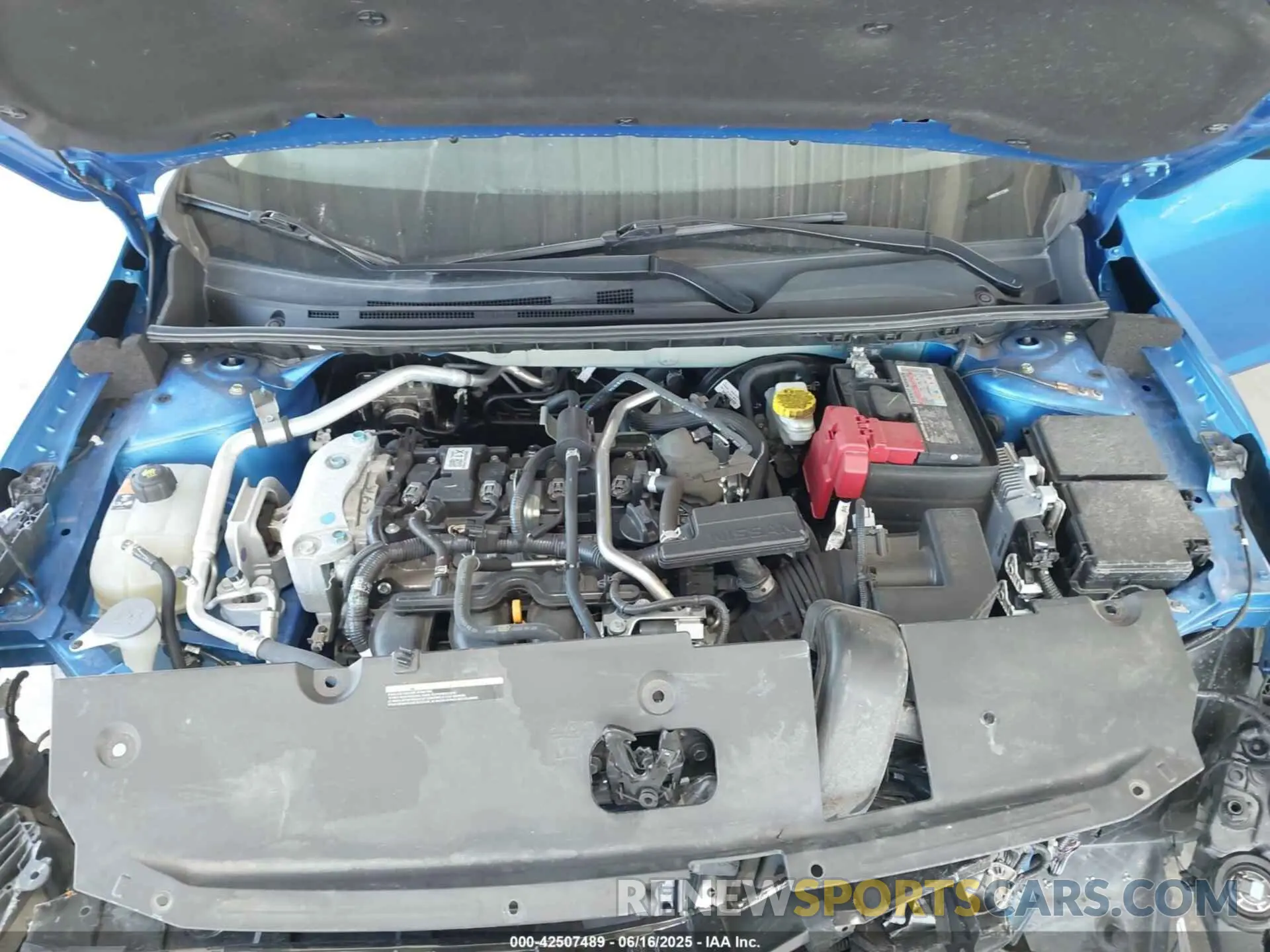 10 Photograph of a damaged car 3N1AB8CV8NY273465 NISSAN SENTRA 2022