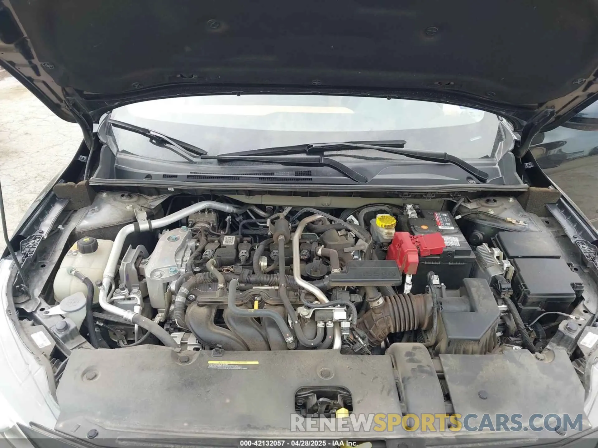 10 Photograph of a damaged car 3N1AB8CV8NY279623 NISSAN SENTRA 2022