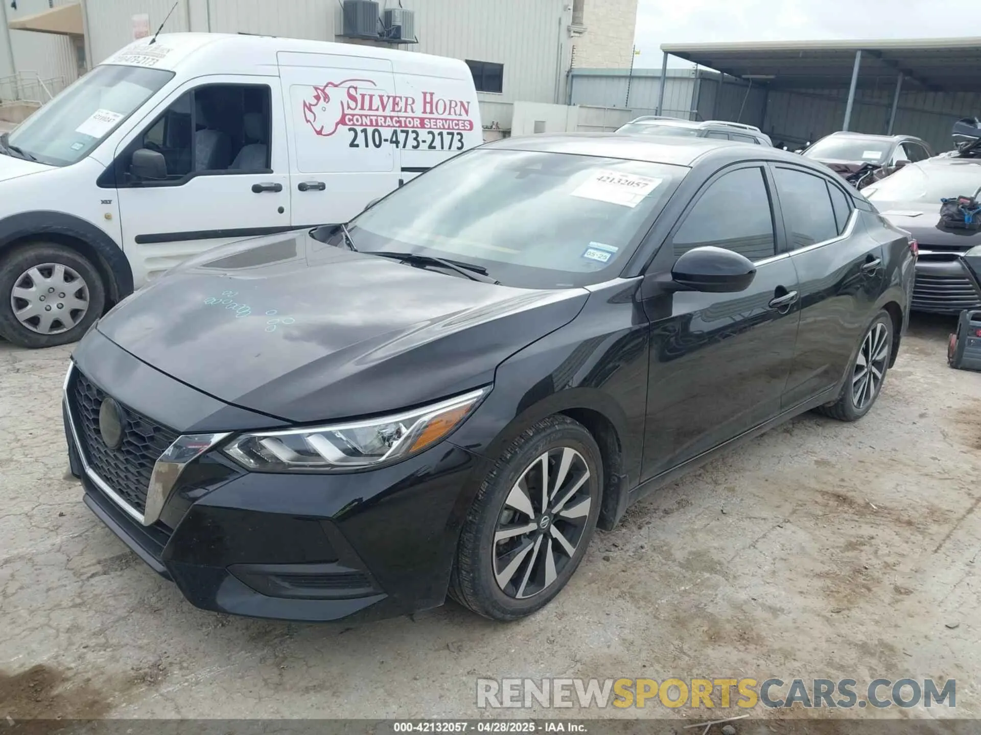 2 Photograph of a damaged car 3N1AB8CV8NY279623 NISSAN SENTRA 2022