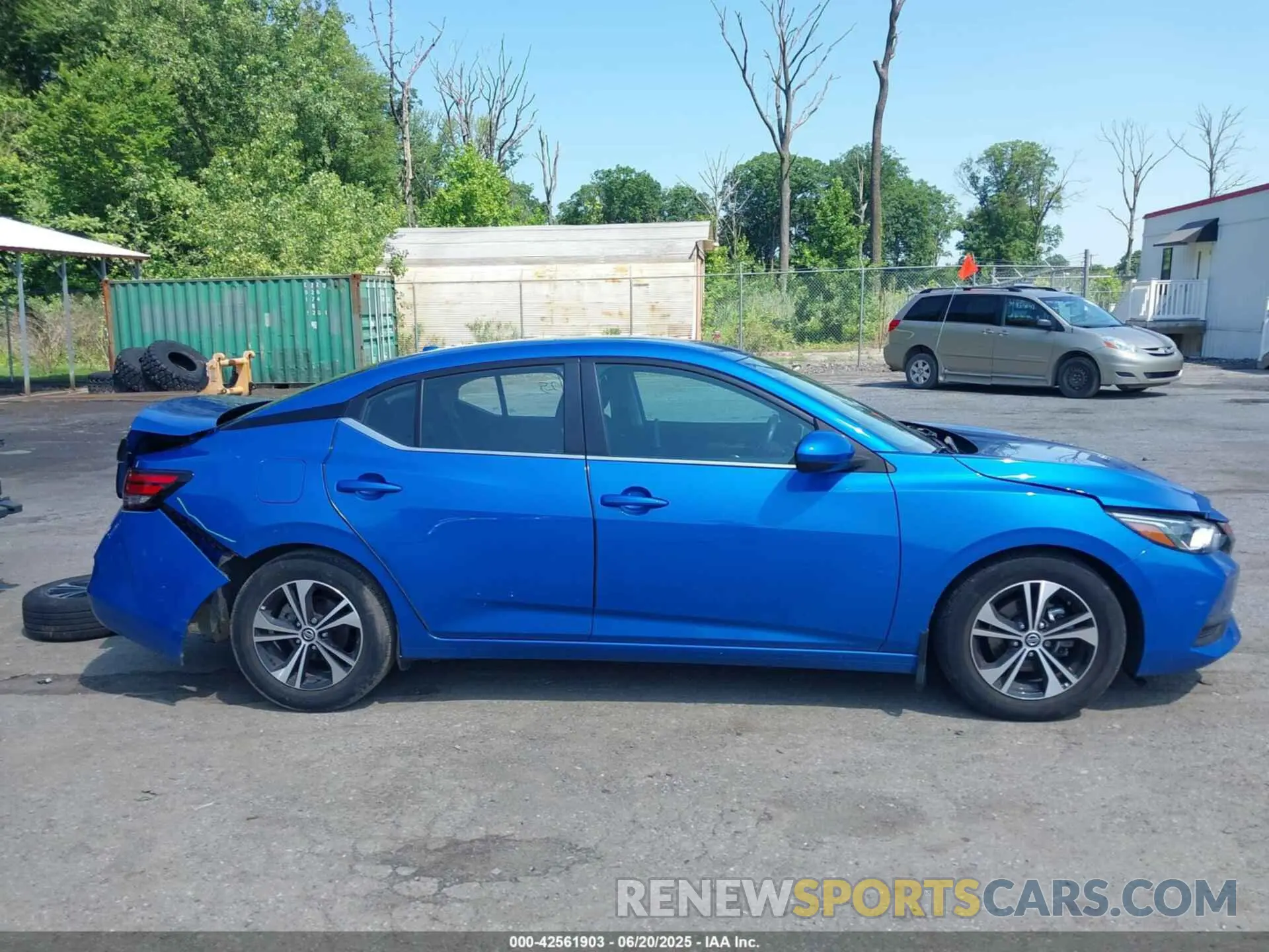 14 Photograph of a damaged car 3N1AB8CV8NY288757 NISSAN SENTRA 2022