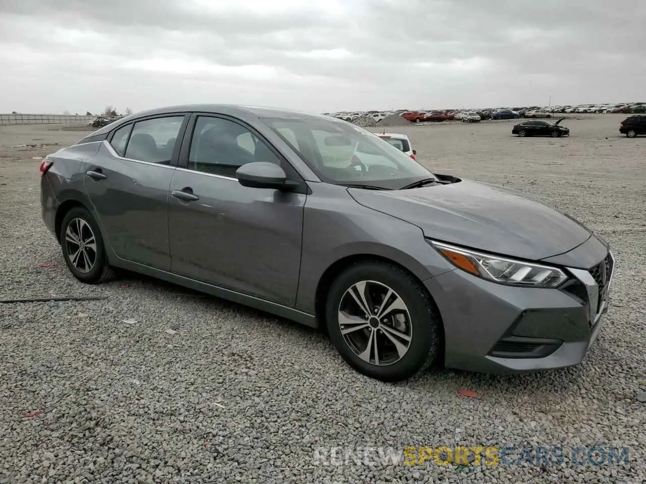 4 Photograph of a damaged car 3N1AB8CV8NY290489 NISSAN SENTRA 2022