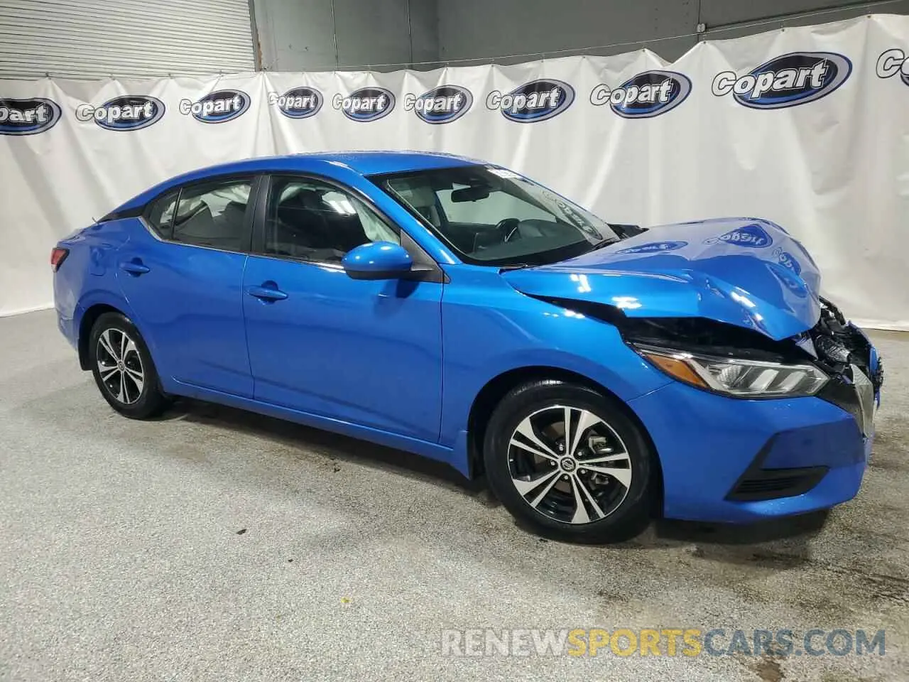 4 Photograph of a damaged car 3N1AB8CV8NY305816 NISSAN SENTRA 2022
