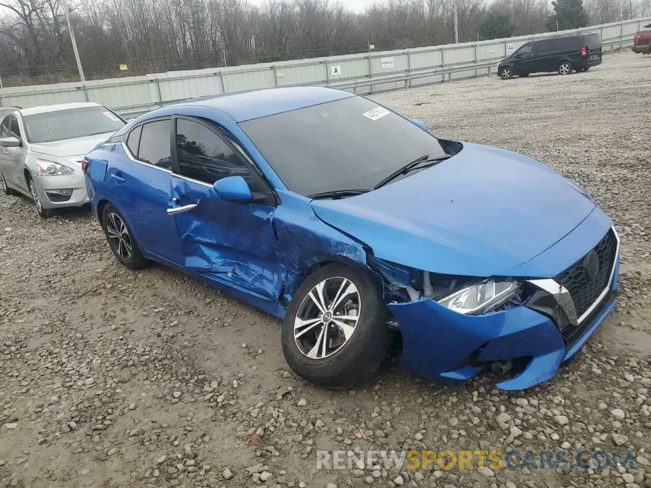 4 Фотография поврежденного автомобиля 3N1AB8CV8NY315858 NISSAN SENTRA 2022