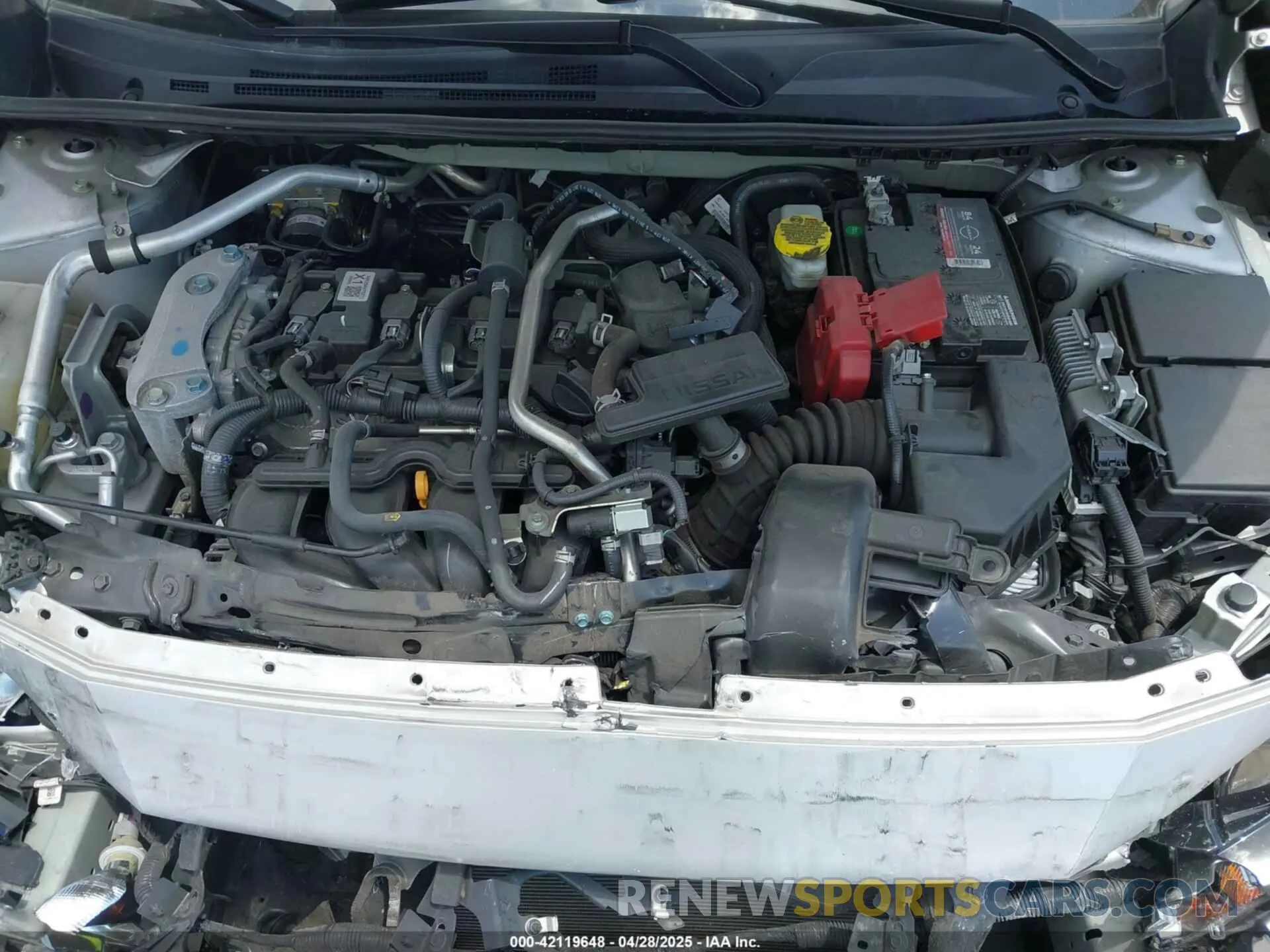 10 Photograph of a damaged car 3N1AB8CV8NY316833 NISSAN SENTRA 2022