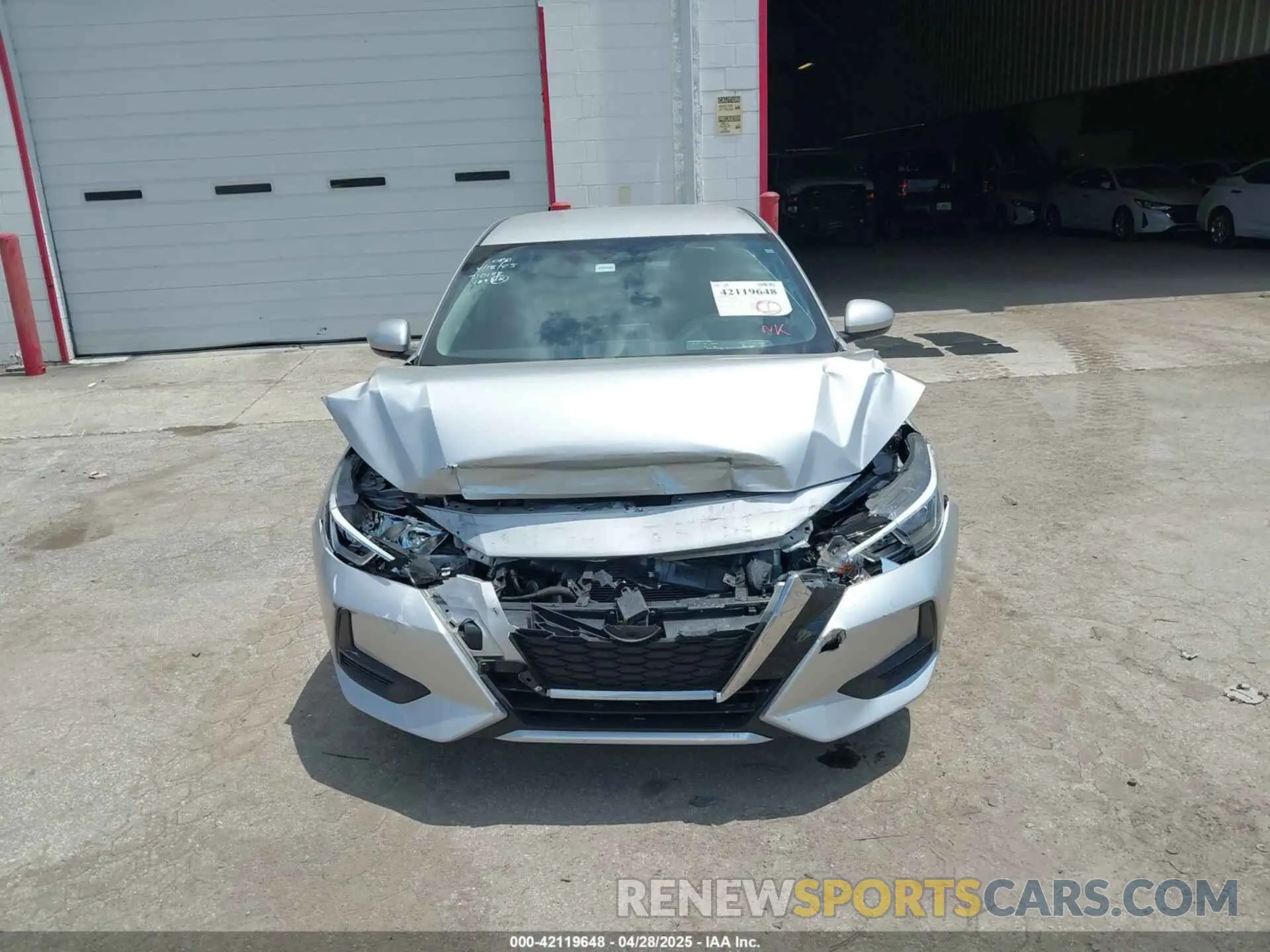 11 Photograph of a damaged car 3N1AB8CV8NY316833 NISSAN SENTRA 2022