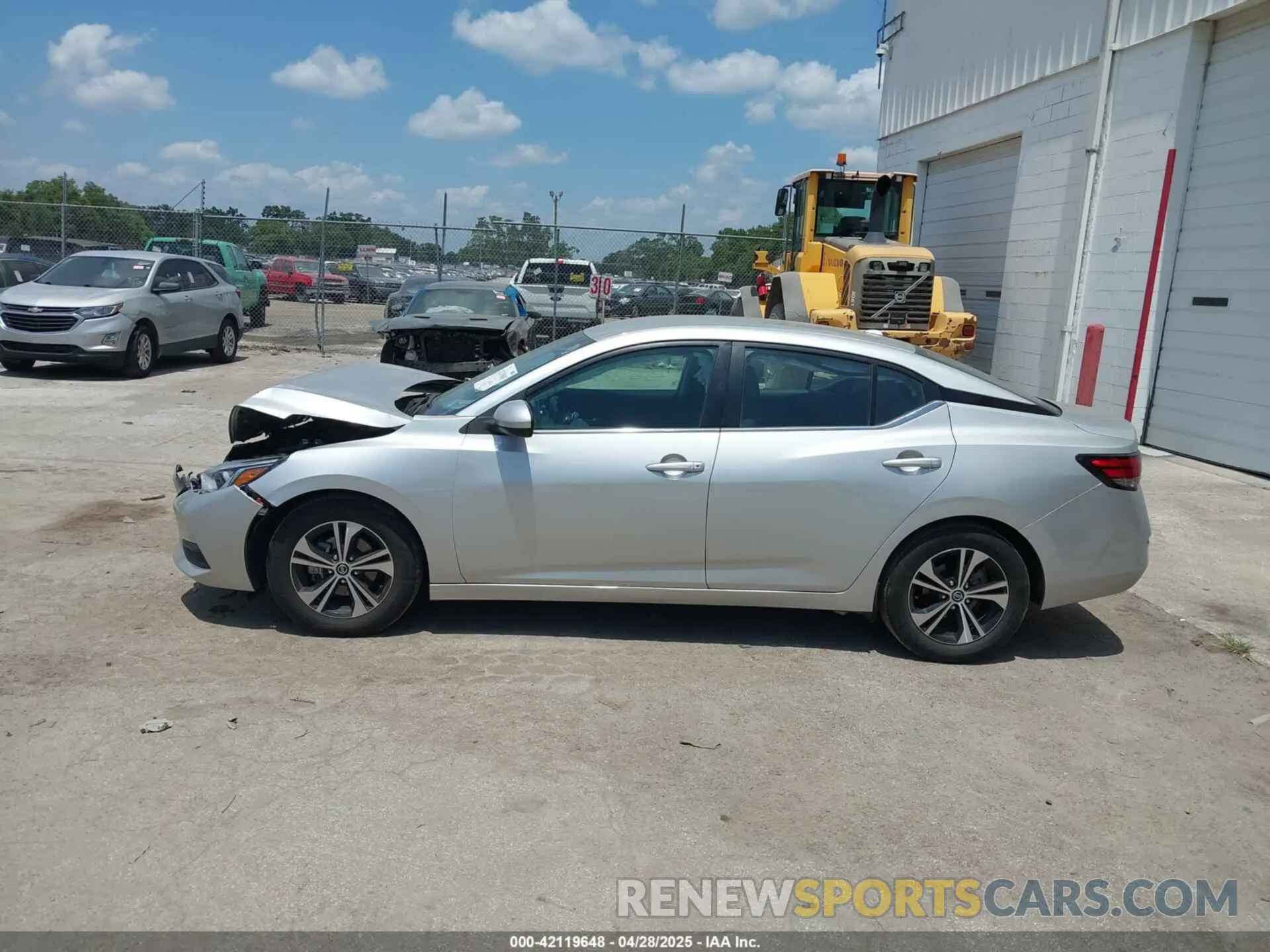 13 Photograph of a damaged car 3N1AB8CV8NY316833 NISSAN SENTRA 2022