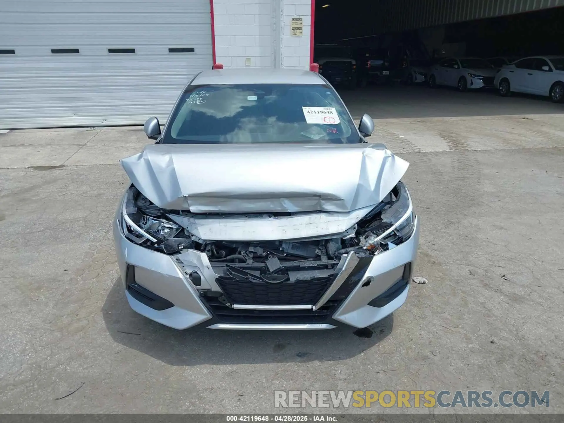 6 Photograph of a damaged car 3N1AB8CV8NY316833 NISSAN SENTRA 2022