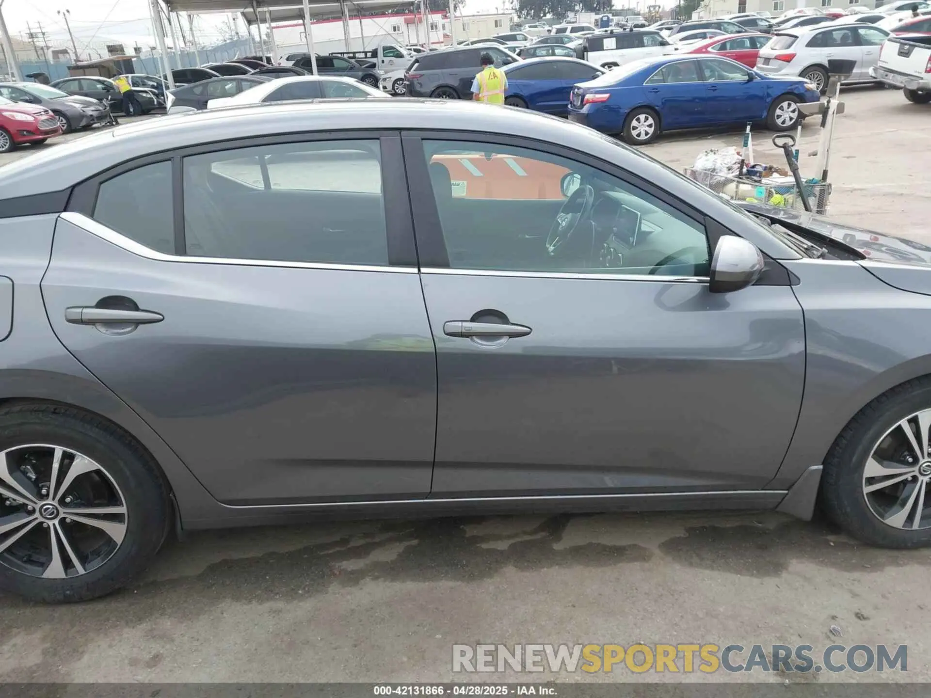 13 Photograph of a damaged car 3N1AB8CV9NY211458 NISSAN SENTRA 2022