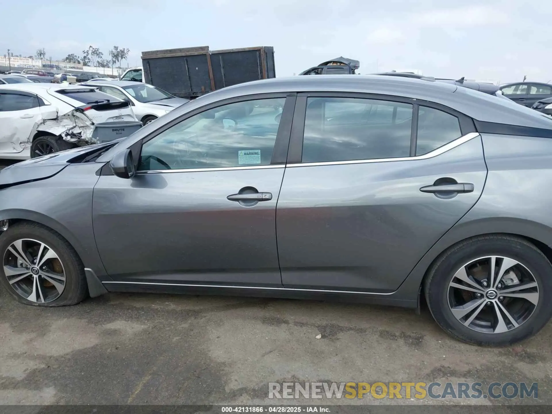 14 Photograph of a damaged car 3N1AB8CV9NY211458 NISSAN SENTRA 2022