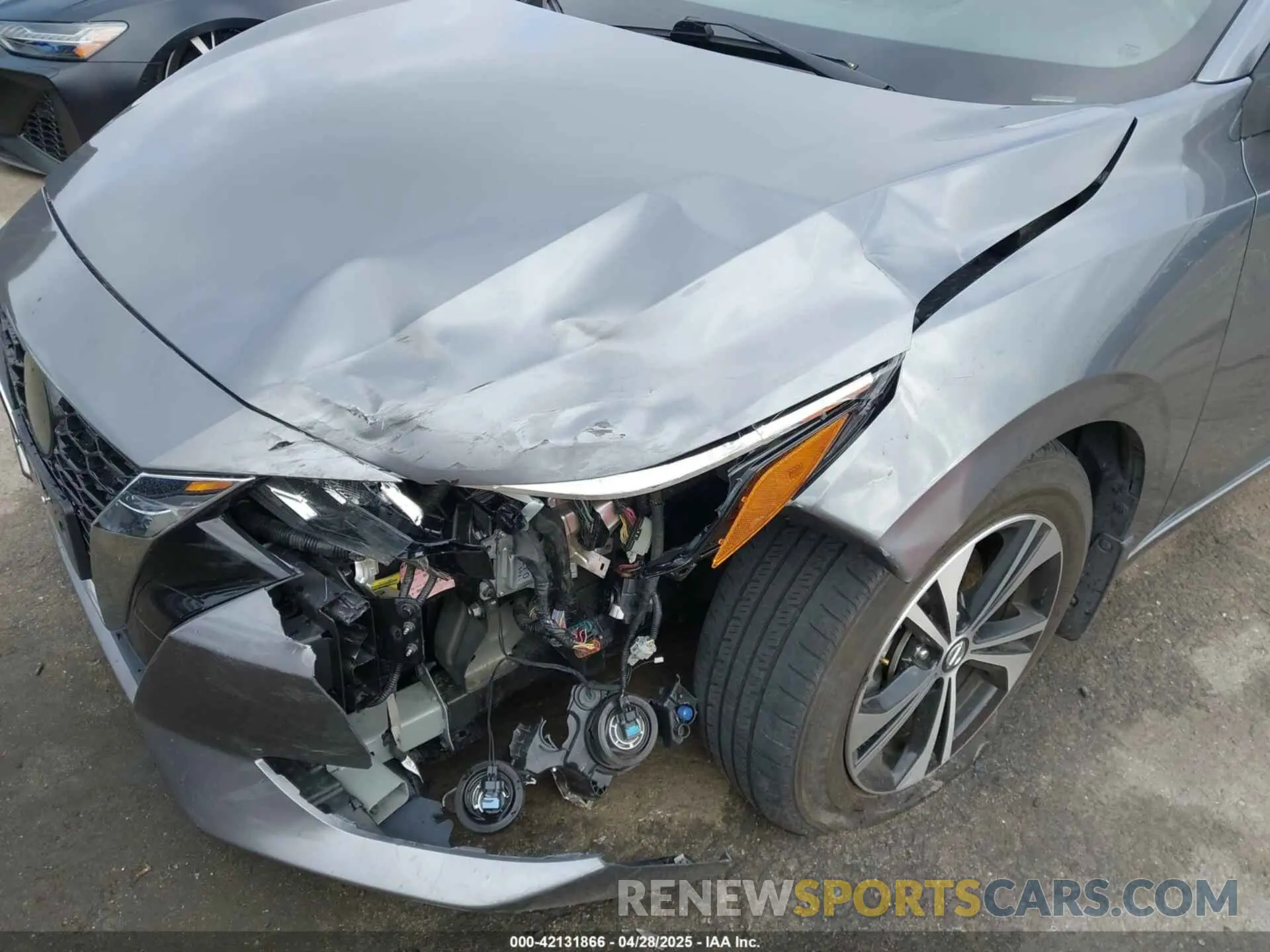 6 Photograph of a damaged car 3N1AB8CV9NY211458 NISSAN SENTRA 2022