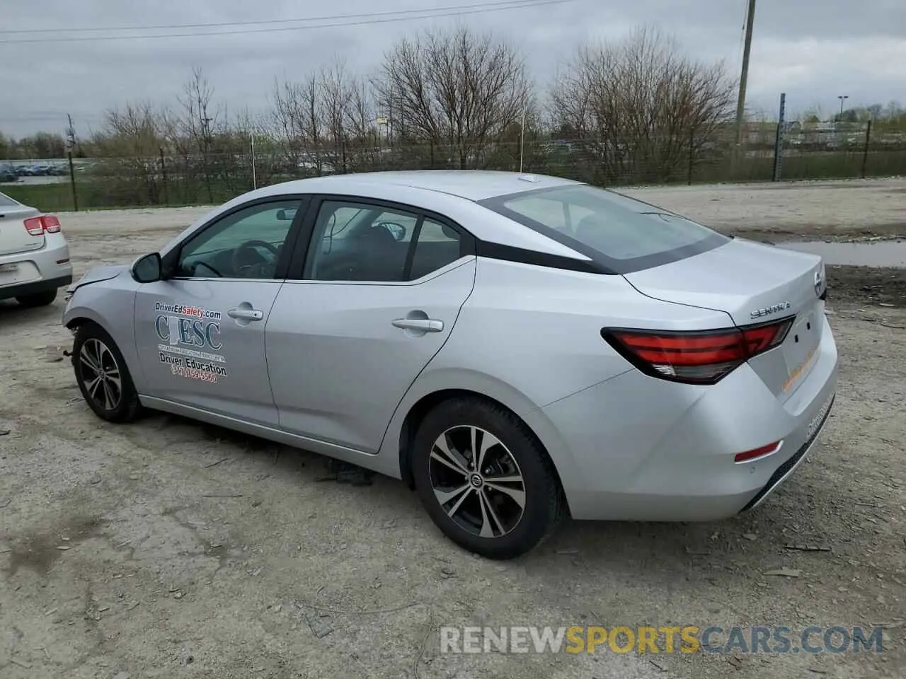 2 Photograph of a damaged car 3N1AB8CV9NY220791 NISSAN SENTRA 2022