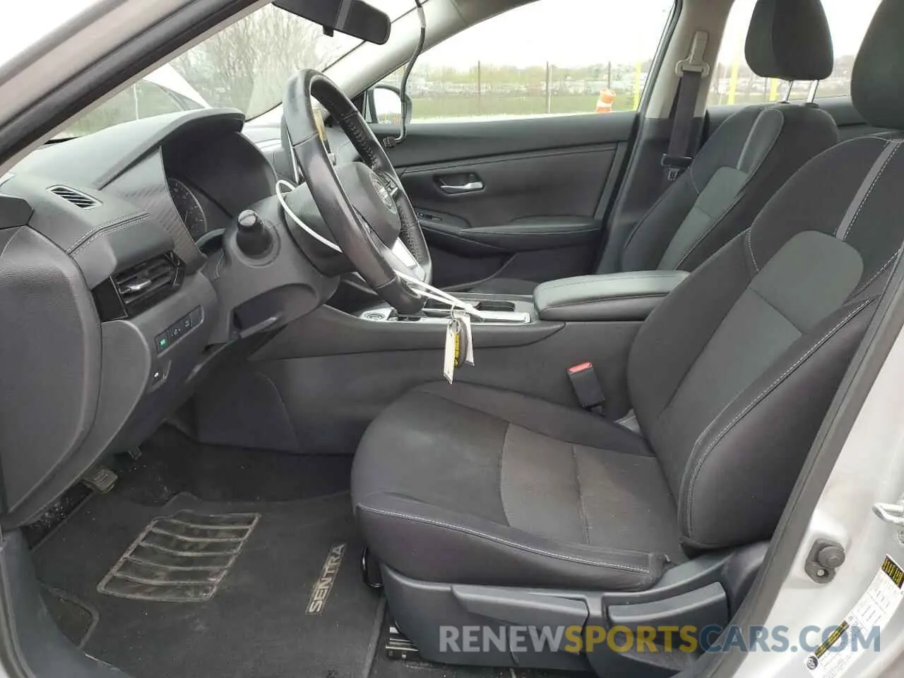 7 Photograph of a damaged car 3N1AB8CV9NY220791 NISSAN SENTRA 2022
