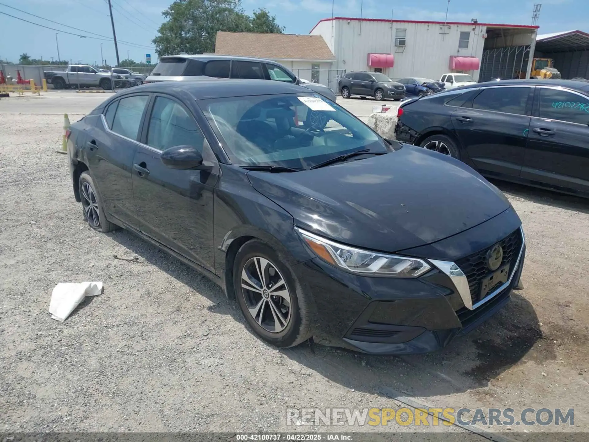 1 Фотография поврежденного автомобиля 3N1AB8CV9NY245898 NISSAN SENTRA 2022