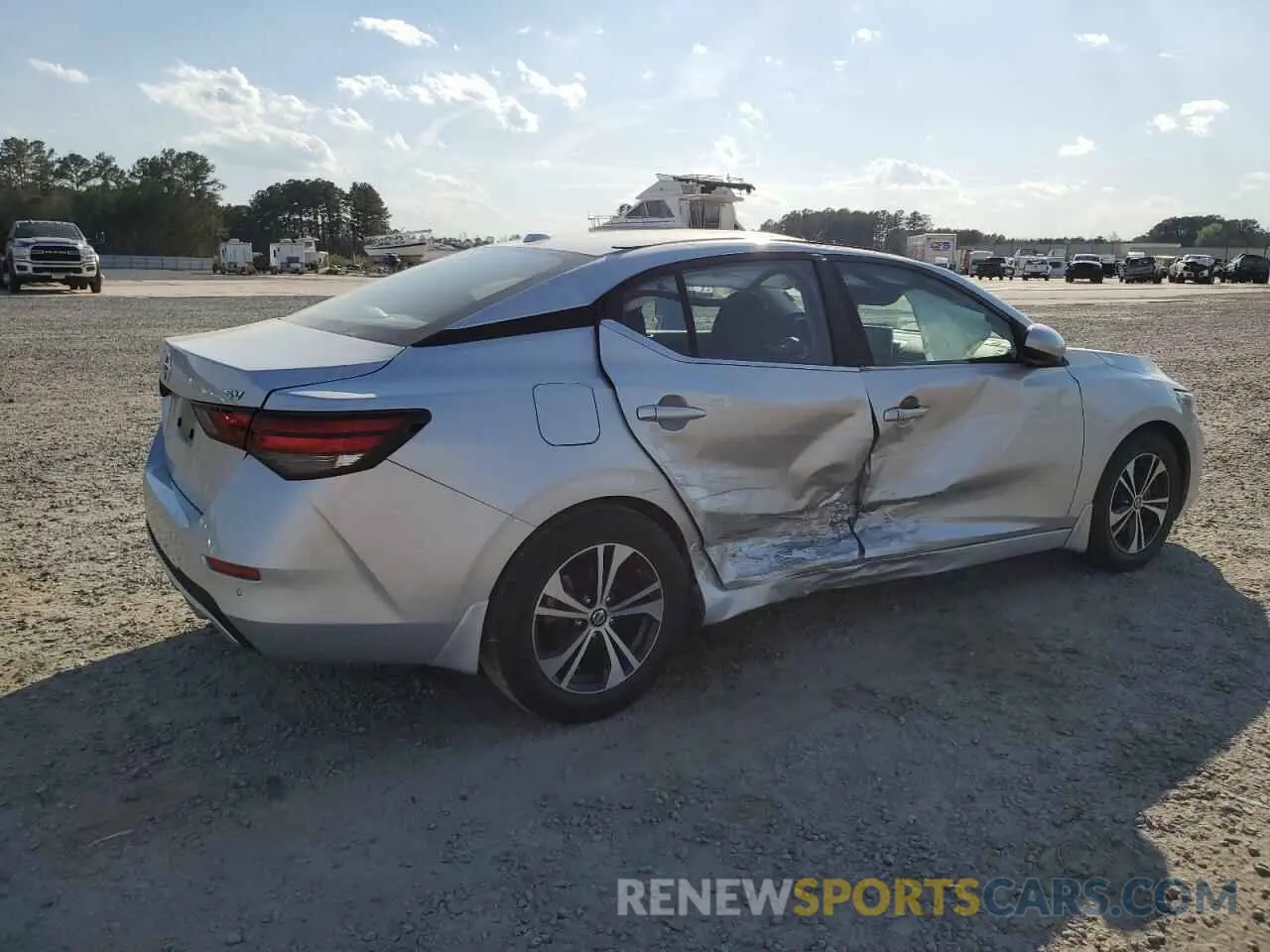 3 Photograph of a damaged car 3N1AB8CV9NY246453 NISSAN SENTRA 2022