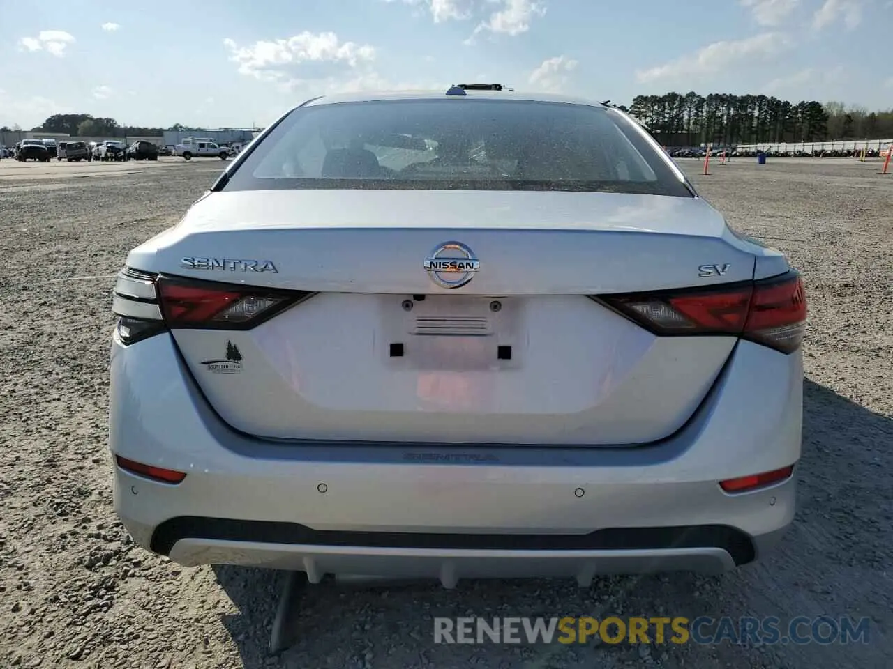 6 Photograph of a damaged car 3N1AB8CV9NY246453 NISSAN SENTRA 2022