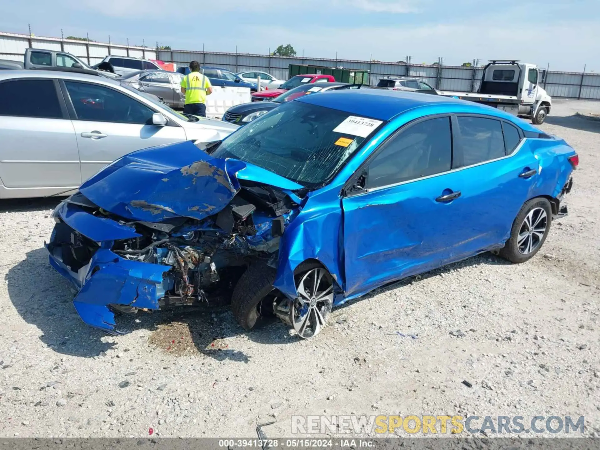 2 Фотография поврежденного автомобиля 3N1AB8CV9NY252172 NISSAN SENTRA 2022