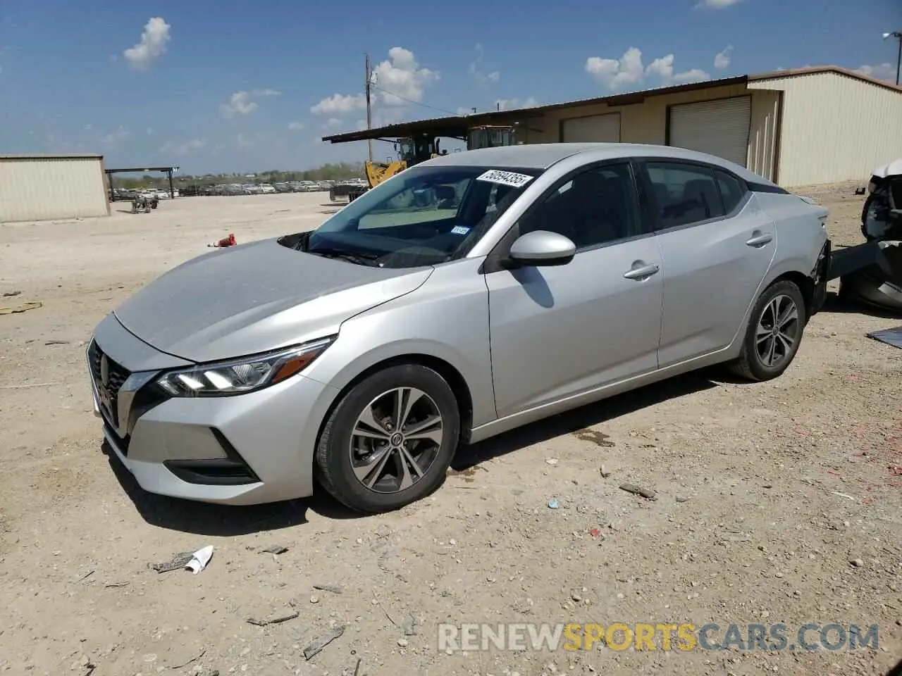 1 Photograph of a damaged car 3N1AB8CV9NY254438 NISSAN SENTRA 2022