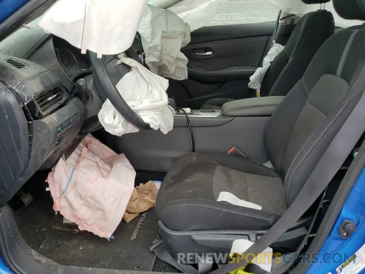 7 Photograph of a damaged car 3N1AB8CV9NY256366 NISSAN SENTRA 2022