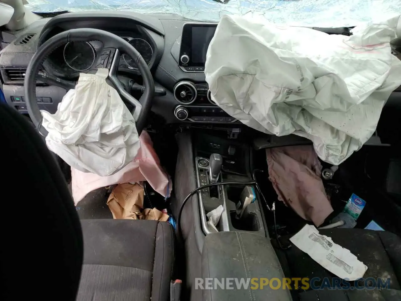 8 Photograph of a damaged car 3N1AB8CV9NY256366 NISSAN SENTRA 2022