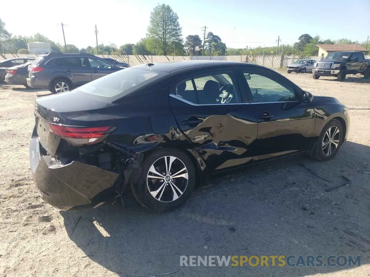 3 Photograph of a damaged car 3N1AB8CV9NY267920 NISSAN SENTRA 2022