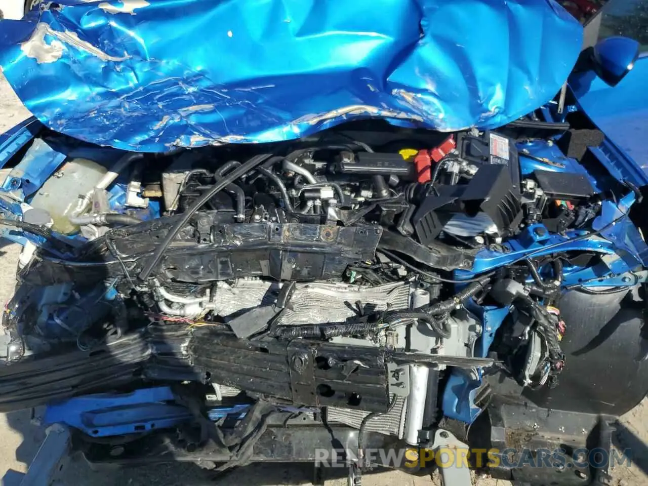 11 Photograph of a damaged car 3N1AB8CV9NY268291 NISSAN SENTRA 2022