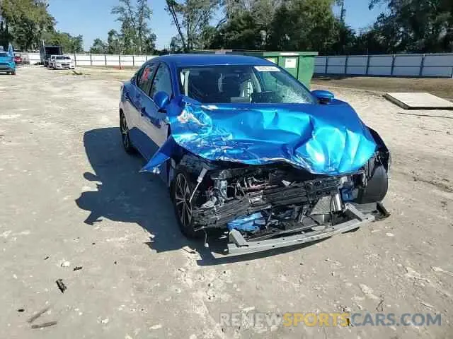 14 Photograph of a damaged car 3N1AB8CV9NY268291 NISSAN SENTRA 2022