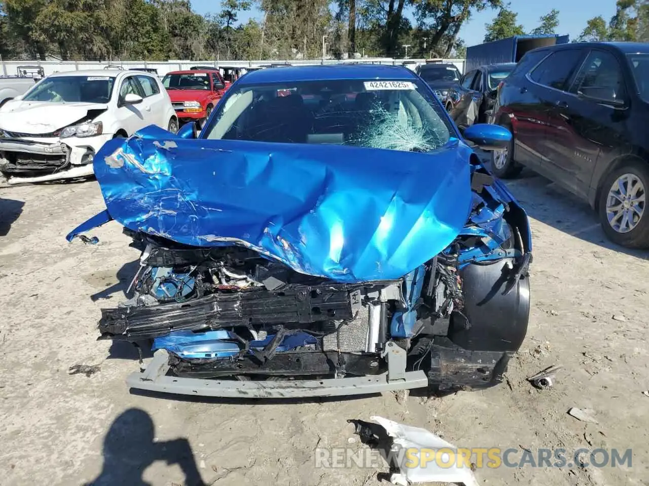 5 Photograph of a damaged car 3N1AB8CV9NY268291 NISSAN SENTRA 2022