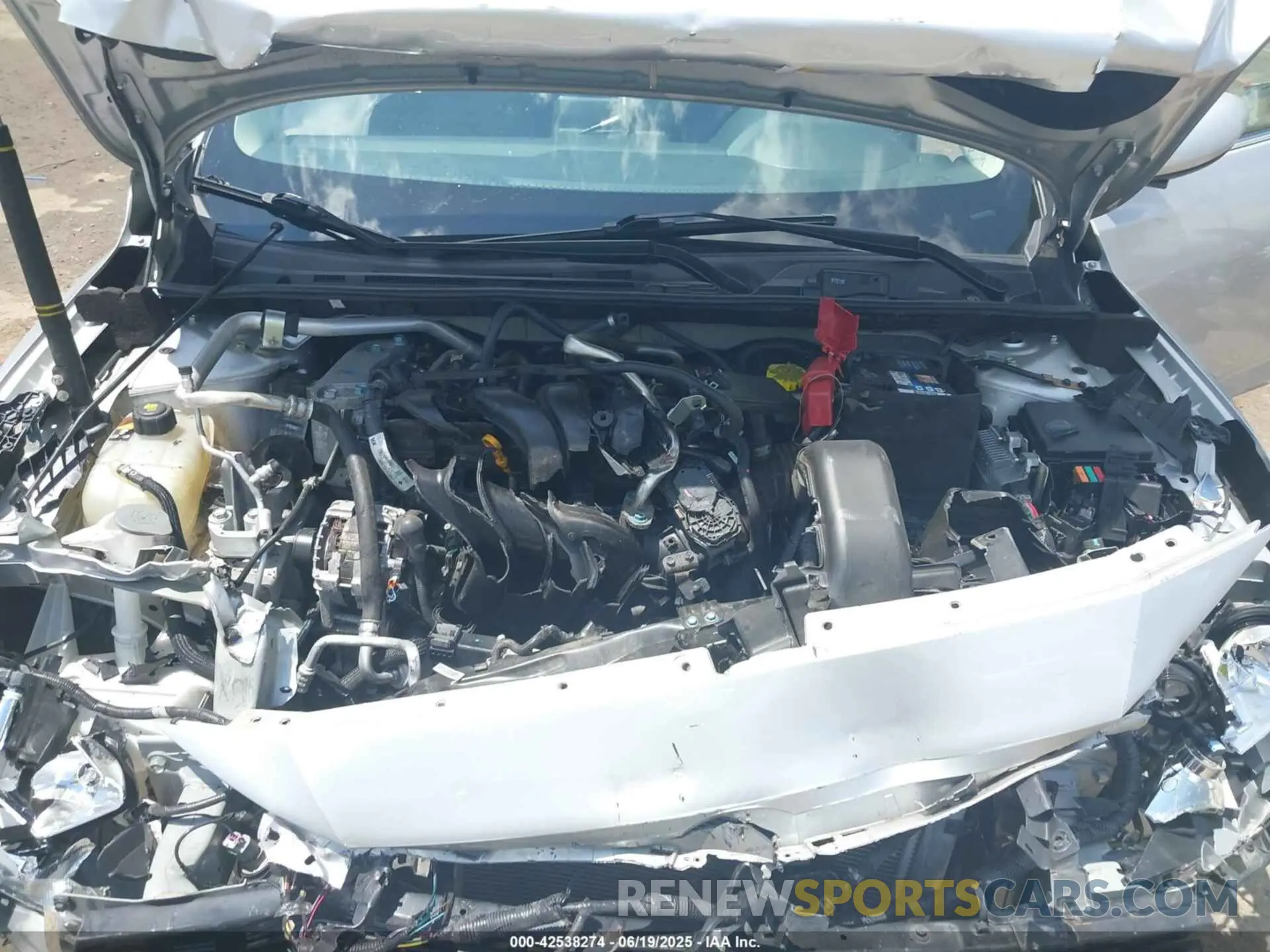 10 Photograph of a damaged car 3N1AB8CV9NY268324 NISSAN SENTRA 2022